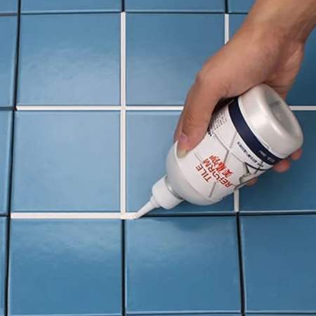 Tiles White Grout